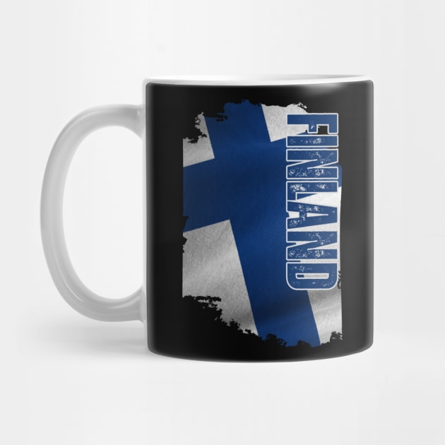 Finland flag, finnish flag by eka123